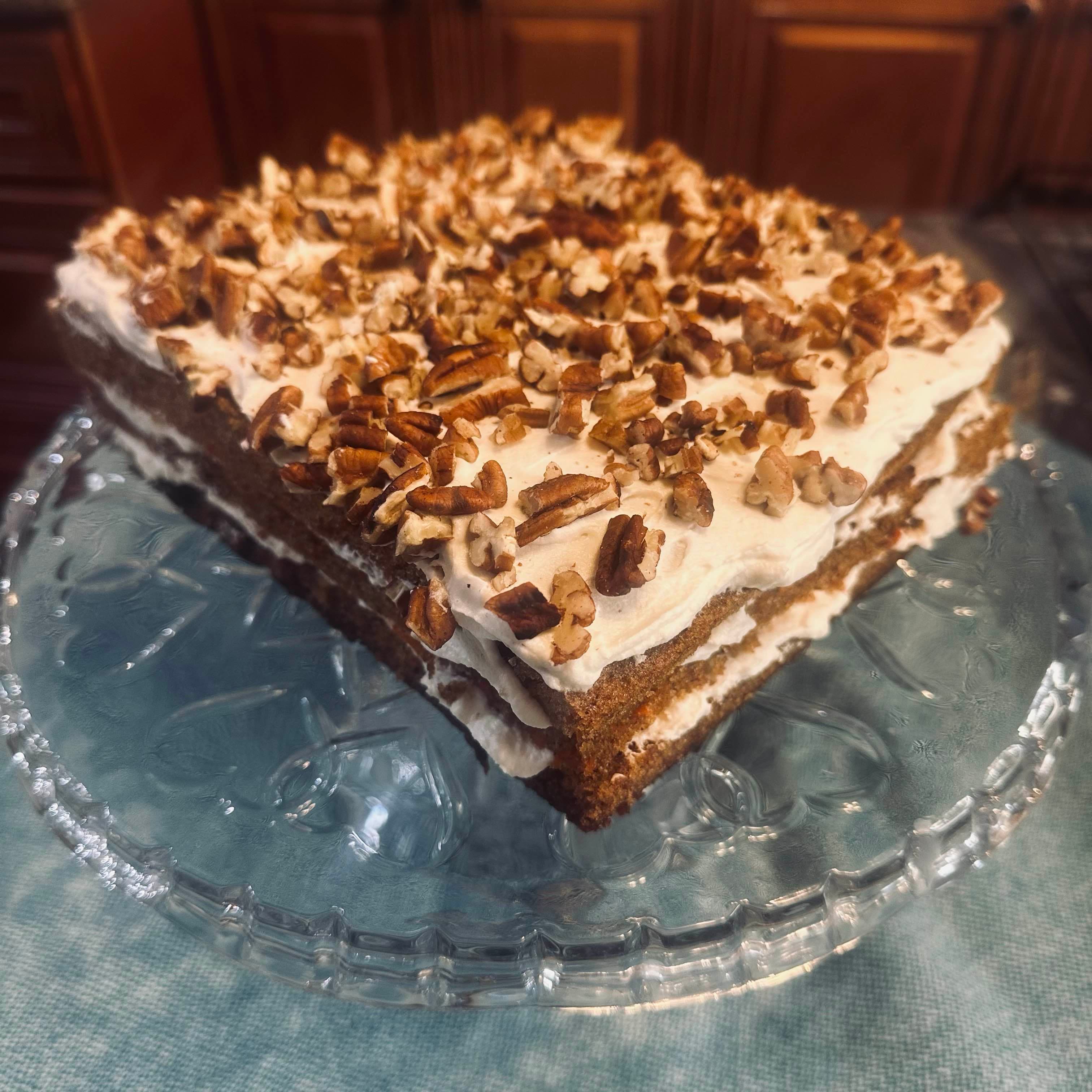 Seasonal Sweet Treat: Carrot Cake (8 X 10 inches)