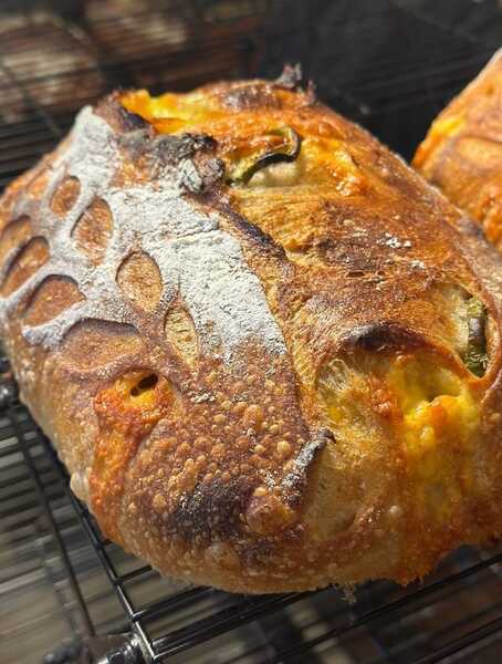 Jalapeño Cheddar Sourdough